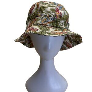 Dorfman Pacific Cotton Bucket Hat Vintage Car Print Size M